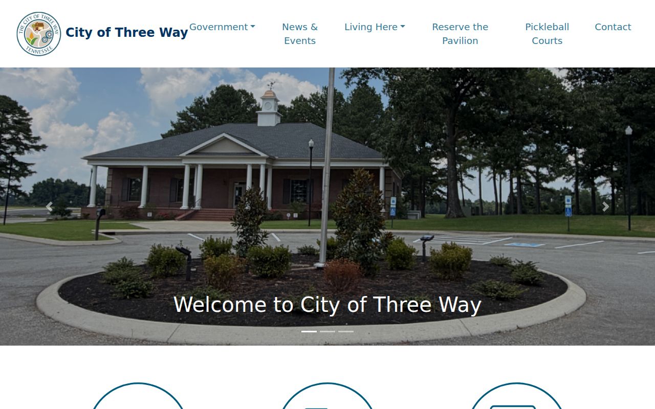 Three Way warrant records context, official city homepage